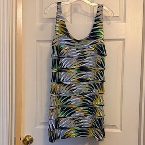 Multicolor Sleeveless Women's Top